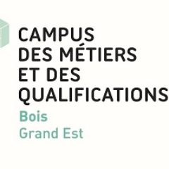 Le Campus des métiers et des qualifications Bois Grand Est: un réseau d'acteurs scolaires et professionnels: Tous liés au Bois. 
Une Directrice: C.Barthelemy