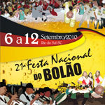 Participe da Festa de 6 a 12 de Setembro, em Rio do Sul