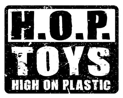 HOPToys...High On Plastic. 
Indie adult collectible figures and plush
Est. 2018