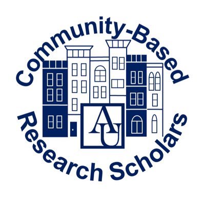 The Community-Based Research Scholars program is a living-learning community @AmericanU. We conduct community-based research w/ community-based orgs in DC.