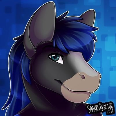 A horse that barks • Does beep-boop on computers • FR/EN