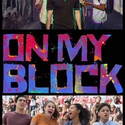 Best Netflix show is On My Block💜☺️💚