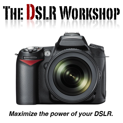 Free online video show teaching photographers from beginner to emerging pro about photography and using a DSLR camera.