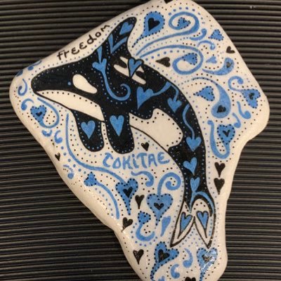 Raising awareness through Painted Rocks. Supporting Orca Network & Empty the Tanks. Save our Southern Resident Orcas! End Captivity! #WhaleNerd #TTRT #PRFO #ETT