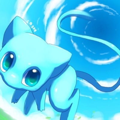 I’m a shiny baby blue Mew who loves everyone and I’m special