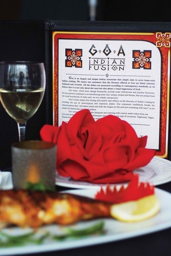 Welcome to GOA Indian Fusion.
Wa are located in middle of Tedder Ave Precinct and offer
Contemporary Indian Cuisine, Restaurant, Bar and Take-Away