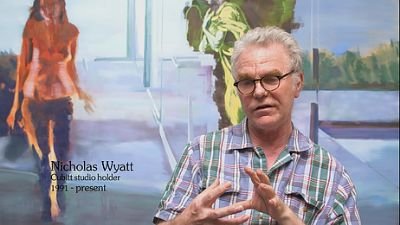 Dr. Nicholas Wyatt is an artist and researcher  at Cubitt Studios. His doctoral thesis, The Christian Image and Contemporary British Painting was completed 2015