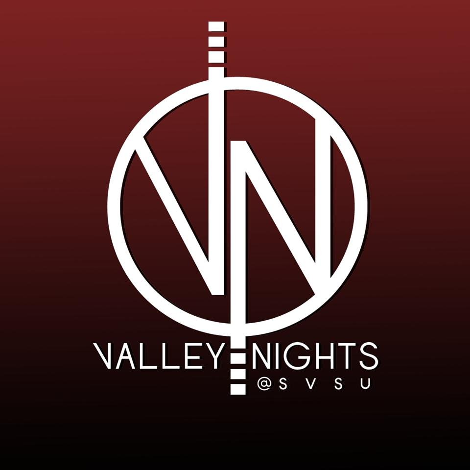 Valley Nights is an event planning group for the SVSU community. We do movies, games, and more! 🎬🎟 Meetings: Tuesdays @ 8pm on MS Teams! DM for more info!