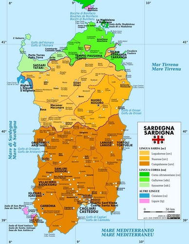 Sardinian language, minority languages, Sardinia, future, change