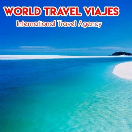 World Travel Viajes.
International Travel Agency since 2010.
International Flights.
Cruises.
Luxury Hotels.
Resorts.
Tourist Circuits.
Vacations.