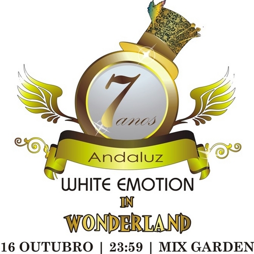 Dia 16 de outubro no Mix Garden! Vista-se de branco e faça parte dessa festa!