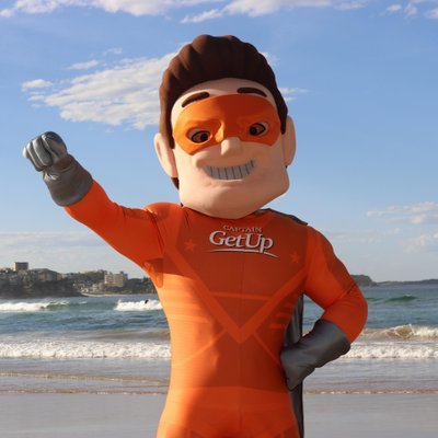 Captain GetUp has arrived to tell you what to think and how to act this election! wreck my hole