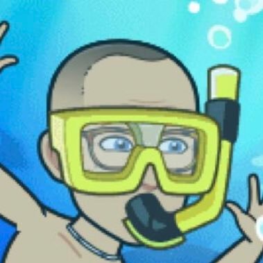 Father, and obviously an embarrassment to, a teenage daughter who swims