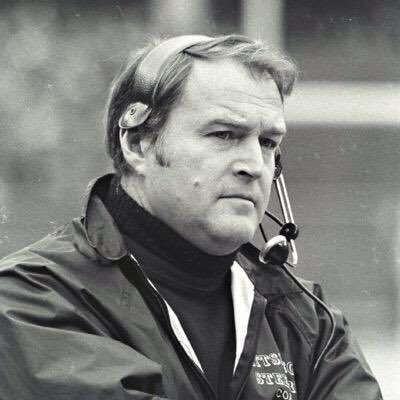 Ghost of former NFL-player, and head coach for the Pittsburgh Steelers Chuck Noll. #FullbackNation