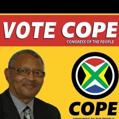 COPE Gauteng Premier Candidate 2019. I am a Constitutionalist, A man who will bounce Gauteng back to its old glory self, SA's springboard for economic growth.