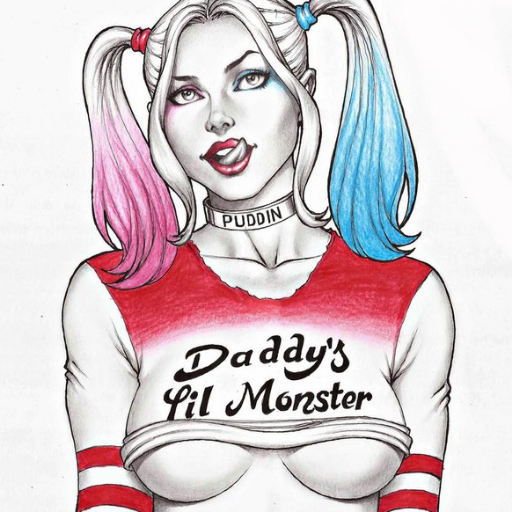 Harleen Quinzel's the name, lookin' for puddin's my game! [#DCRP | #MarvelRP | #MVRP | Lewd/Non | 18+ | DMs Open | Bi | Desc. & Lit.]