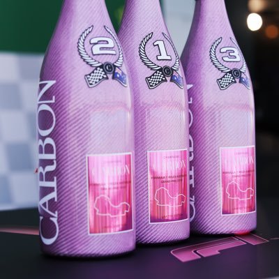 Official Champagne of F1 #Champagne #F1 #Carbon #Podium #Bugatti 🍾 🇫🇷