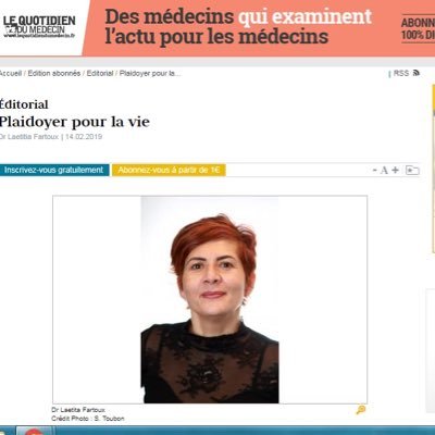 cancérologue hépatique au CH de saint Joseph et rédactrice en chef de la Rédaction médicale du Quotidien du Medecin