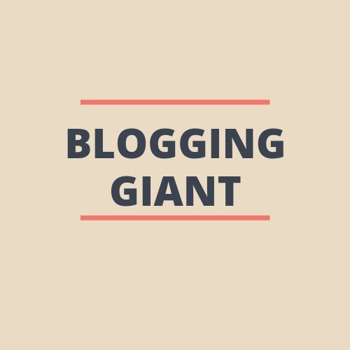 Blogging Giant helps its users to learn about Blogging, WordPress, and Marketing through their practical guides easily. 

#Blogging #WordPress #Marketing