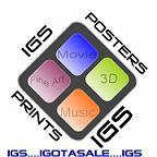 igsposters2's profile picture. IGS, (igotasale)
3D & Lenticular prints, posters, Black Light Posters and Bookmarks