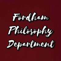 Fordham Philosophy Department (@fordhamuphilo) 's Twitter Profile