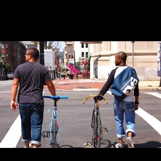 2 best friend changing the fixed gear scene in Baltimore one ride at a time.