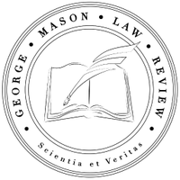 George Mason Law Review (@geomasonlrev) 's Twitter Profile