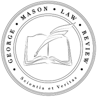 George Mason Law Review(@geomasonlrev) 's Twitter Profile Photo