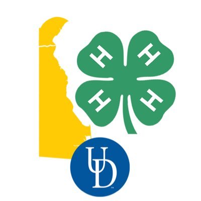 Head 💡, Heart ❤️, Hands 🤚, Health 🍎 
🍀 We believe in the power of young people!
💙 A proud part of @UDExtension / @UDelaware family.