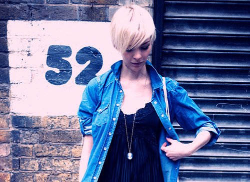 I'm a fashion design student specialising in lingerie...check my blog to see my latest finds :)