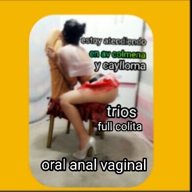 TRIO HMH 3 horas x 300 soles pregunte las condiciones
servicio oral y vaginal 100 x hora o serv oral anal y vaginal 150 xh 
incluyen cuarto las veces qe puedan