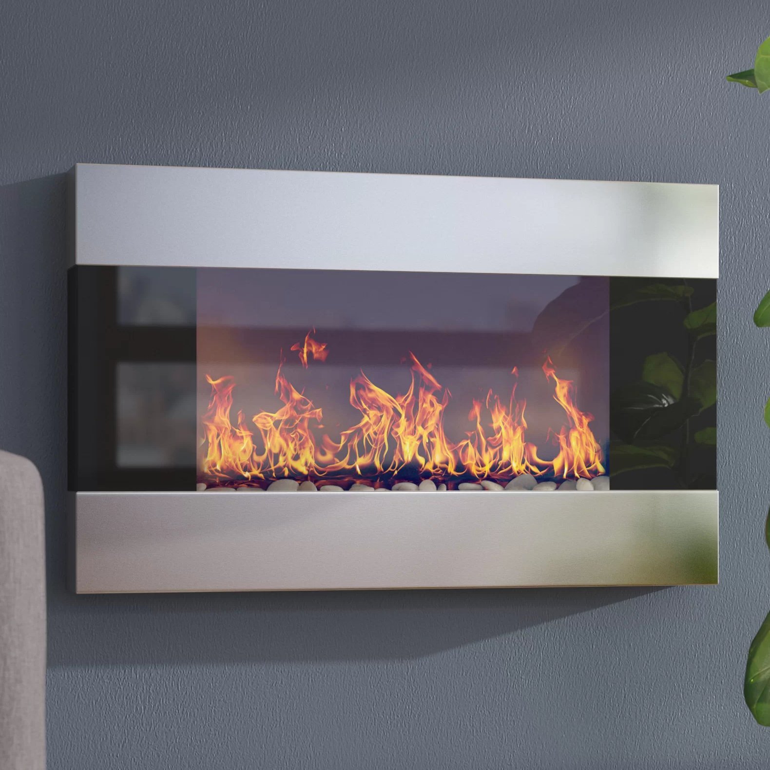 Get an electric Fireplace today! Enjoy throughout the year!