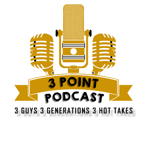 Page of #3PointPodcast hosted by @TedFattal @Burnsy381 and @jerodfattal. #Michiganders. 3 generation look at sports and pop culture! #LinkTree below! 🎙🎧