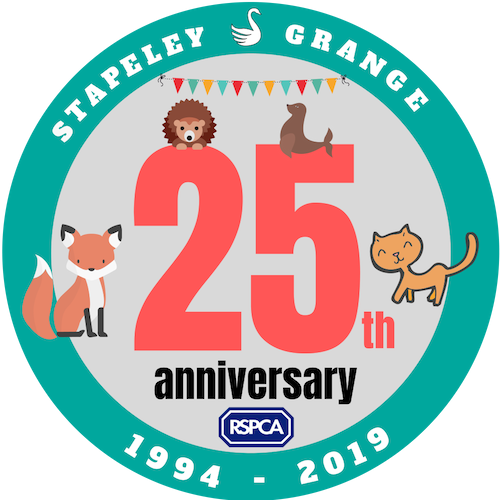 'Tweeting for Wildlife' - follow all the very latest RSPCA wildlife and cattery stories at Stapeley Grange, located outside Nantwich, Cheshire.