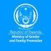 Ministry of Gender & Family Promotion | Rwanda (@RwandaGender) Twitter profile photo