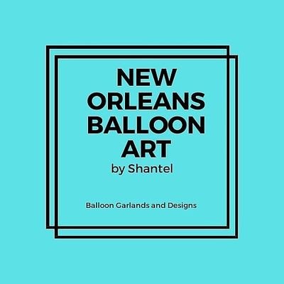 A balloon garland artist for hire in the New Orleans area.