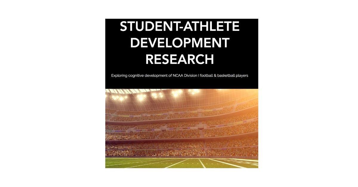 Examining cognitive development of NCAA Division I football & basketball players.