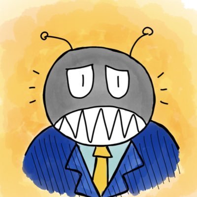 Bug Boss is imperfect, but he does his best. Drawn by @mister_raroo who also makes @burgercomic Updates M, W, F