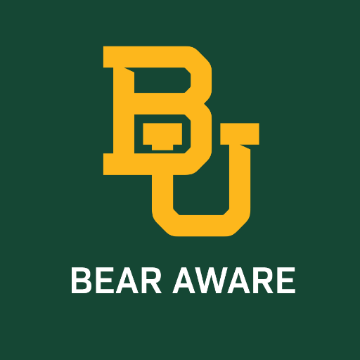 Follow us at @BaylorITS now & watch for the #BearAware tag. BearAware is Baylor University's information security awareness effort.