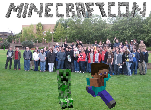 Minecraft con started in Bellevue, Washington last summer when Notch visited Valve. If you want any more information check out the facebook page or email us.