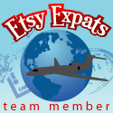 EtsyExpats are a group of great Etsy sellers and buyers around the world with something in common...being an expat. #Etsy #EtsyExpats #handmade