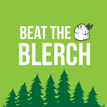 Beat The Blerch is race created by The Oatmeal. It is a 5k, 10k, half, and full marathon that takes place just outside of Seattle.