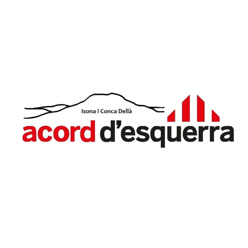 Perfil de twitter oficial d'Acord d'Esquerra de la Conca Dellà.