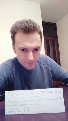 sandromasciovec's profile picture. 365 giorni,365 opportunità,Salmo 23,natura,aria pulita,buon cibo.