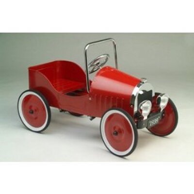 old fashioned pedal car
