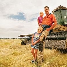 fitter - once farmer - landforming/machine control specialist - now a small business owner.