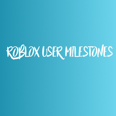Roblox User Milestones Robloxmilestone Twitter - roblox twitter followers milestone