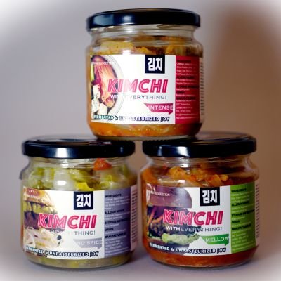 Non-hipsters making 3 month fermented kimchi, black garlic, shio koji and other vegan friendly treats in the UK

Completely probiotic and unpasteurised Kimchi's