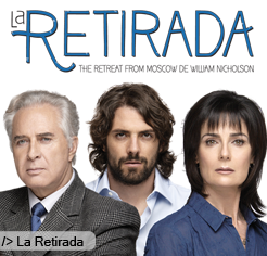 Obra de Teatro con Rogelio Guerra, Nuria Bages y José María de Tavira que se presenta en el Teatro Libanés de la Ciudad de México.