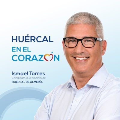 Candidatura a la alcaldía de Huércal de Almería por parte de Ismael Torres de los Populares de Huércal de Almería.